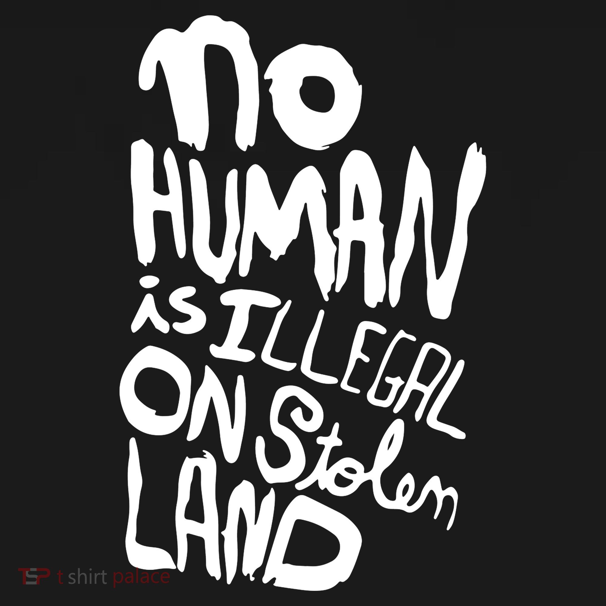 No Human Is Illegal On Stolen Land Backpack