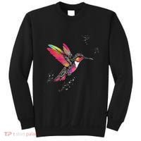 Neon Hummingbird In Flight Sweatshirt thumb 0