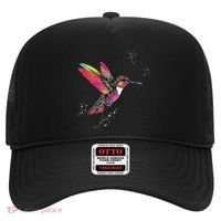 Neon Hummingbird In Flight Hat thumb 0