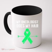 Non Hodgkins Lymphoma Support My Oncologist Does My Hair Funny Gift Coffee Mug thumb 0