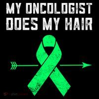 Non Hodgkins Lymphoma Support My Oncologist Does My Hair Funny Gift Coffee Mug thumb 5