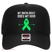 Non Hodgkins Lymphoma Support My Oncologist Does My Hair Funny Gift Hat thumb 0