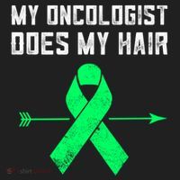 Non Hodgkins Lymphoma Support My Oncologist Does My Hair Funny Gift Hat thumb 2