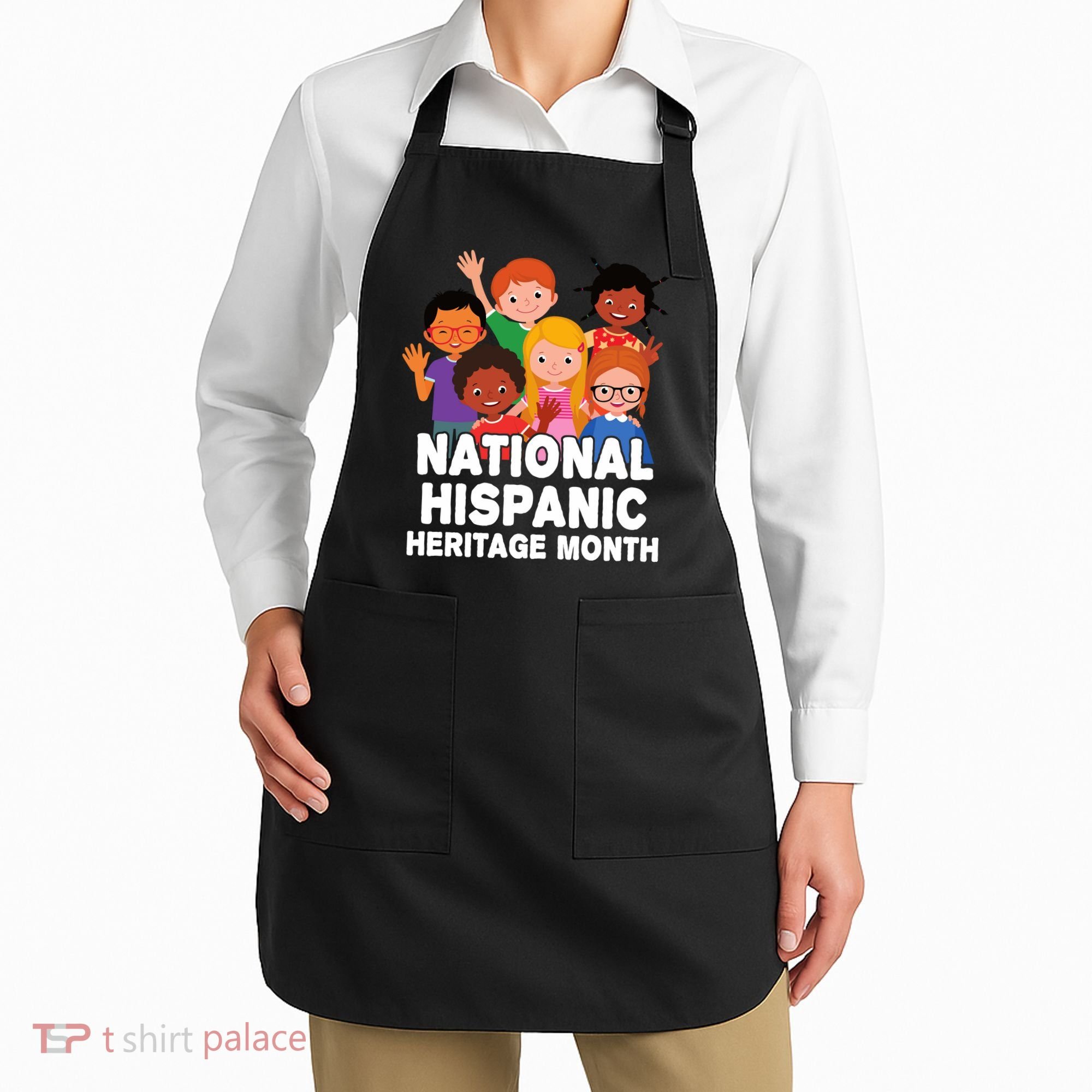 National Hispanic Month Celebration Apron