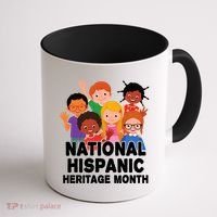 National Hispanic Month Celebration Coffee Mug thumb 1