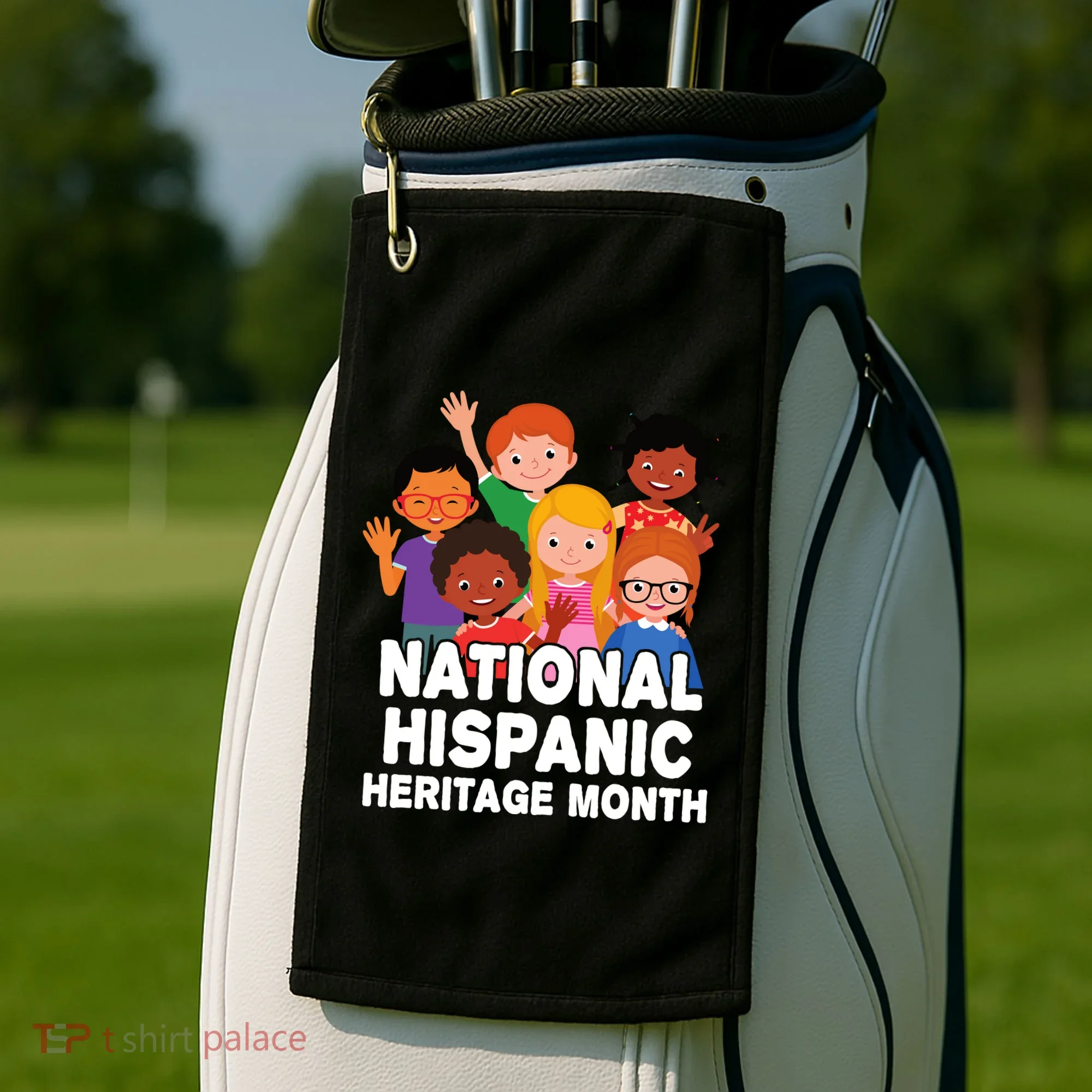 National Hispanic Month Celebration Golf Towel