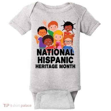 National Hispanic Month Celebration Baby Bodysuit