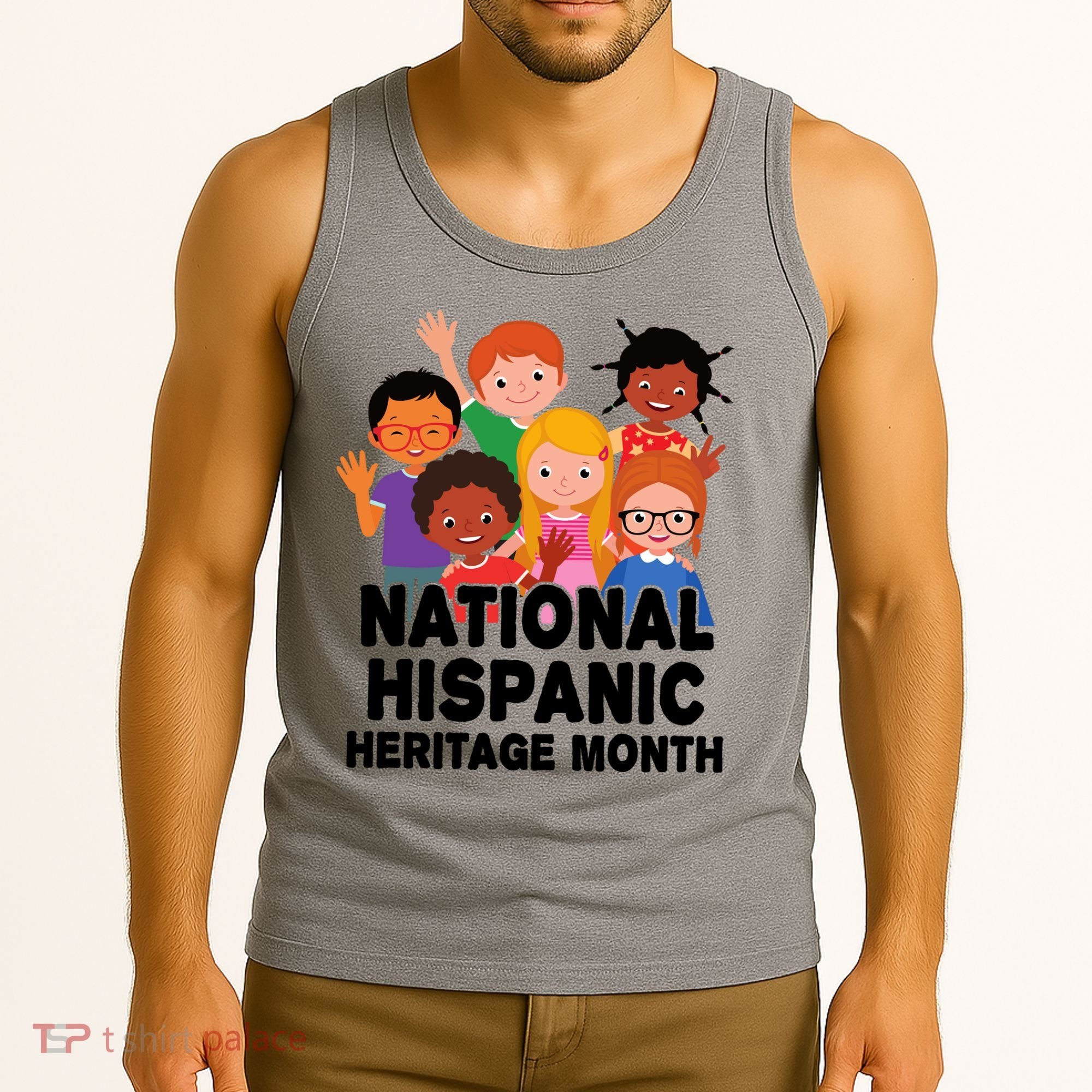 National Hispanic Month Celebration Tank Top