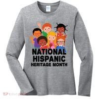 National Hispanic Month Celebration Women's Long Sleeve Shirt thumb 0