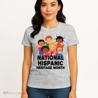 National Hispanic Month Celebration Women's T-Shirt thumb 4