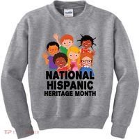 National Hispanic Month Celebration Kids Sweatshirt thumb 0