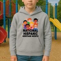 National Hispanic Month Celebration Kids Hoodie thumb 2