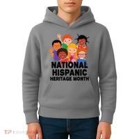 National Hispanic Month Celebration Kids Hoodie thumb 4