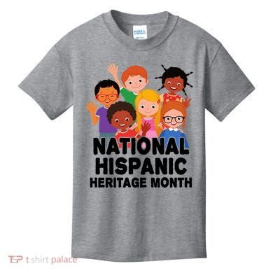 National Hispanic Month Celebration Kids T-Shirt