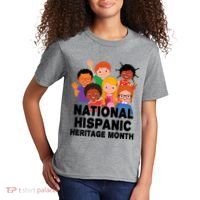 National Hispanic Month Celebration Kids T-Shirt thumb 2