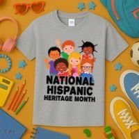 National Hispanic Month Celebration Kids T-Shirt thumb 3