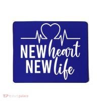 New Heart New Life Open Heart Surgery Survivor Funny Gift Mousepad thumb 0