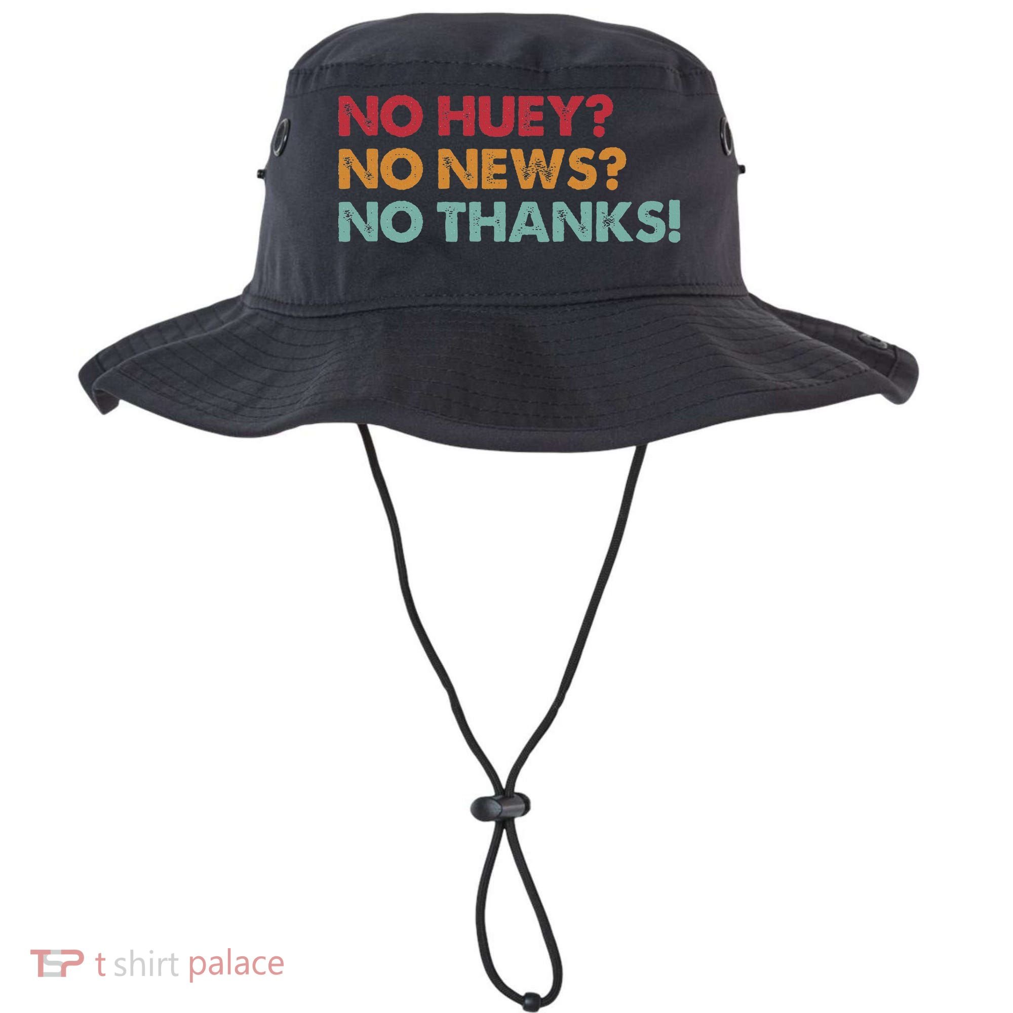 No Huey No News No Thanks Bucket Hat