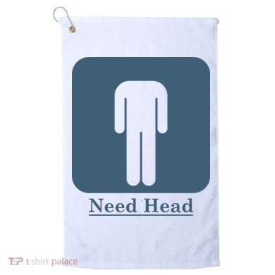 Need Head Golf Towel