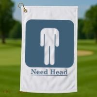 Need Head Golf Towel thumb 1