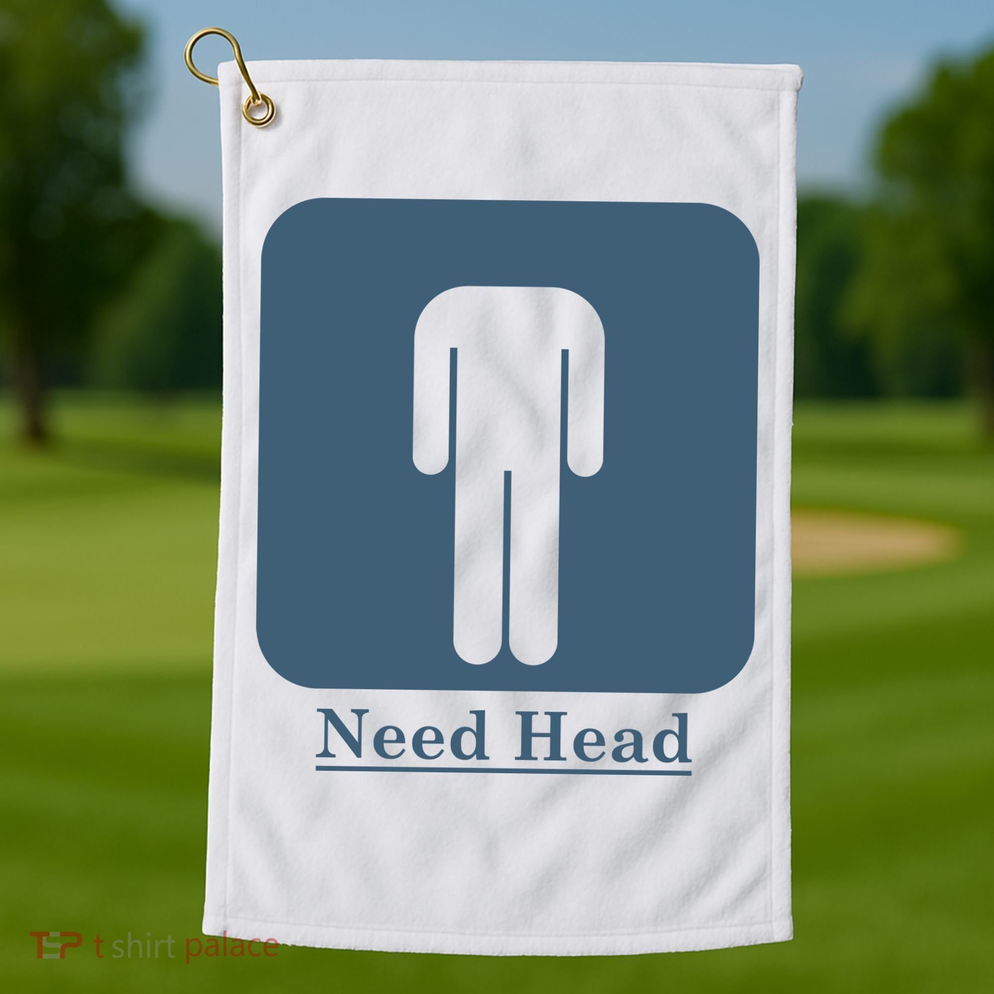 Need Head Golf Towel