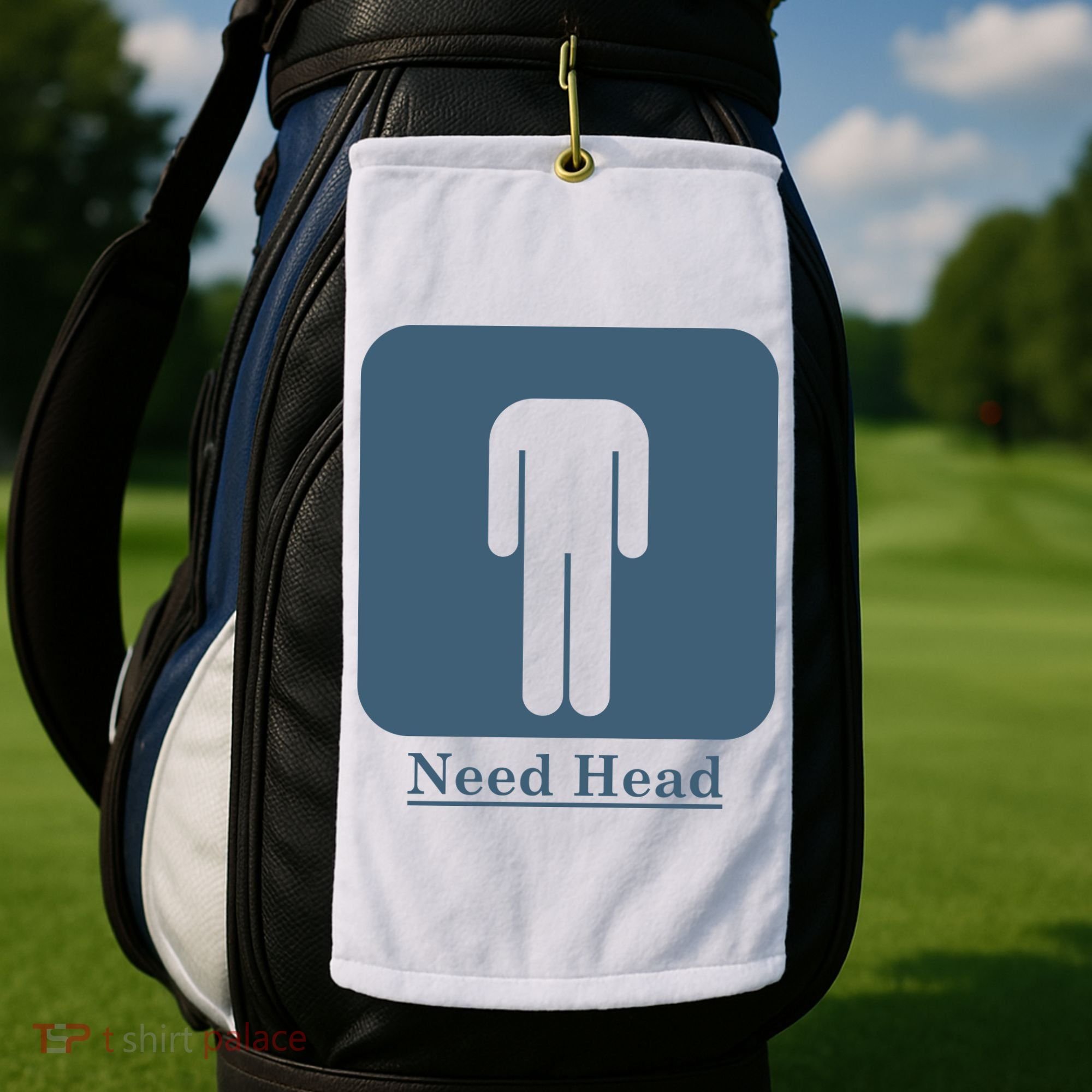 Need Head Golf Towel