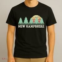New Hampshire Nh Vintage Retro 70s Graphic T-Shirt thumb 3
