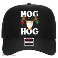 Nog Hog National Eggnog Day Egg Nog Christmas Holiday Great Gift Hat thumb 0