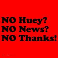 No Huey No News No Thanks Funny Santa Hat thumb 1