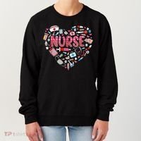 Nurse Heart Nursing Hospital Gift Women's Sweatshirt thumb 0