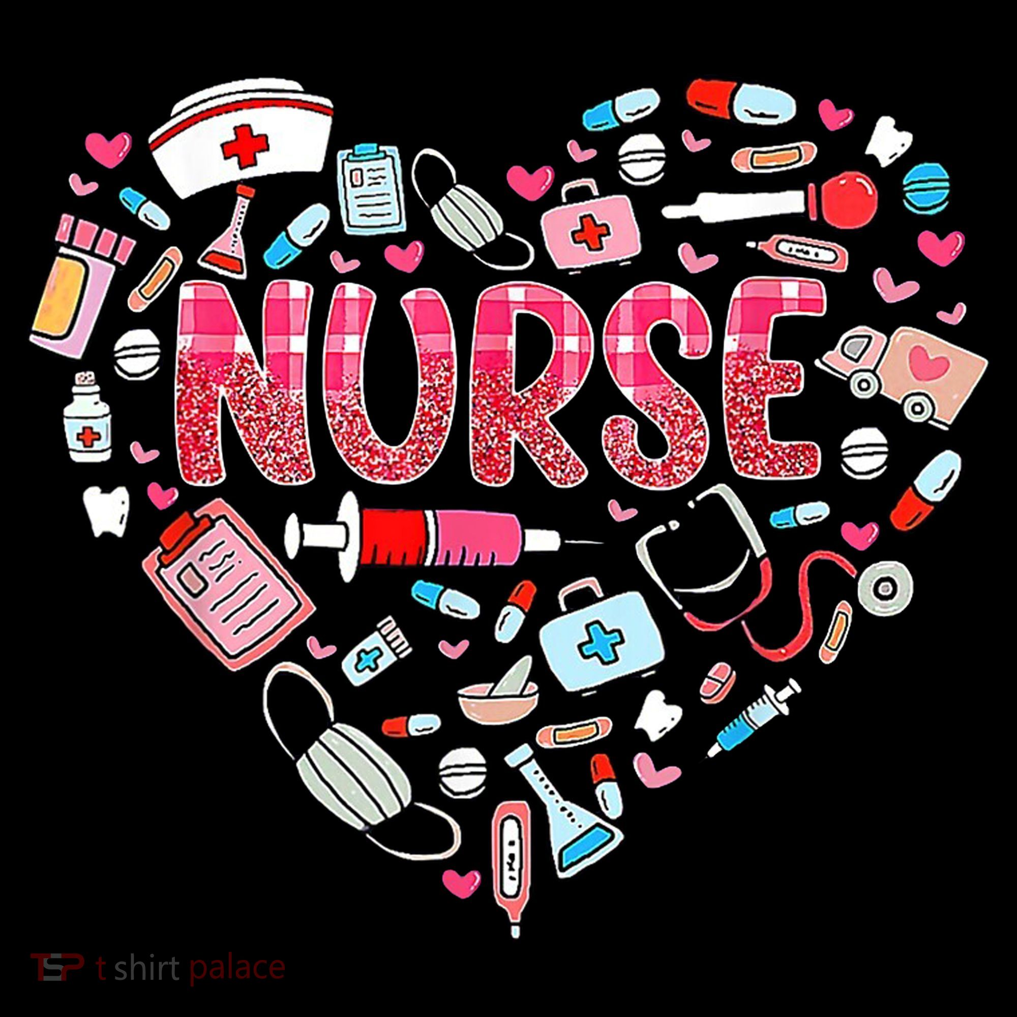 Nurse Heart Nursing Hospital Gift Coffee Mug