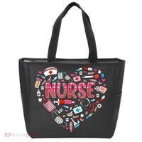 Nurse Heart Nursing Hospital Gift Tote Bag thumb 0