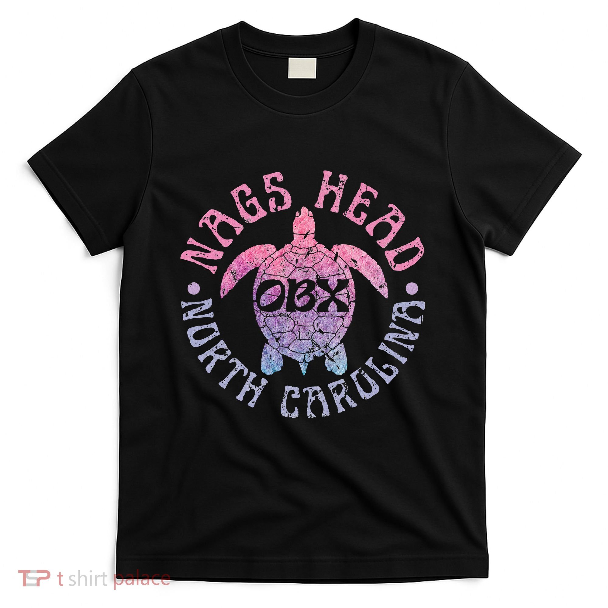 Nags Head Outer Banks North Carolina OBX Sea Turtle Vintage T-Shirt