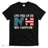 New Hampshire Patriotic Live Free Or Die T-Shirt thumb 0