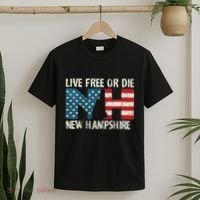 New Hampshire Patriotic Live Free Or Die T-Shirt thumb 2