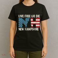 New Hampshire Patriotic Live Free Or Die T-Shirt thumb 4