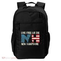 New Hampshire Patriotic Live Free Or Die Backpack thumb 0