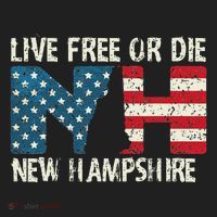 New Hampshire Patriotic Live Free Or Die Beanie thumb 2