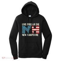 New Hampshire Patriotic Live Free Or Die Women's Hoodie thumb 0