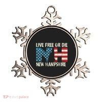 New Hampshire Patriotic Live Free Or Die Ornament thumb 0