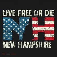 New Hampshire Patriotic Live Free Or Die Women's Tank Top thumb 5