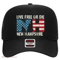 New Hampshire Patriotic Live Free Or Die Hat thumb 0