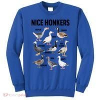 Nice Honker Pun Adult Joke Funny Bird Lover Birdwatcher Gift Sweatshirt thumb 0