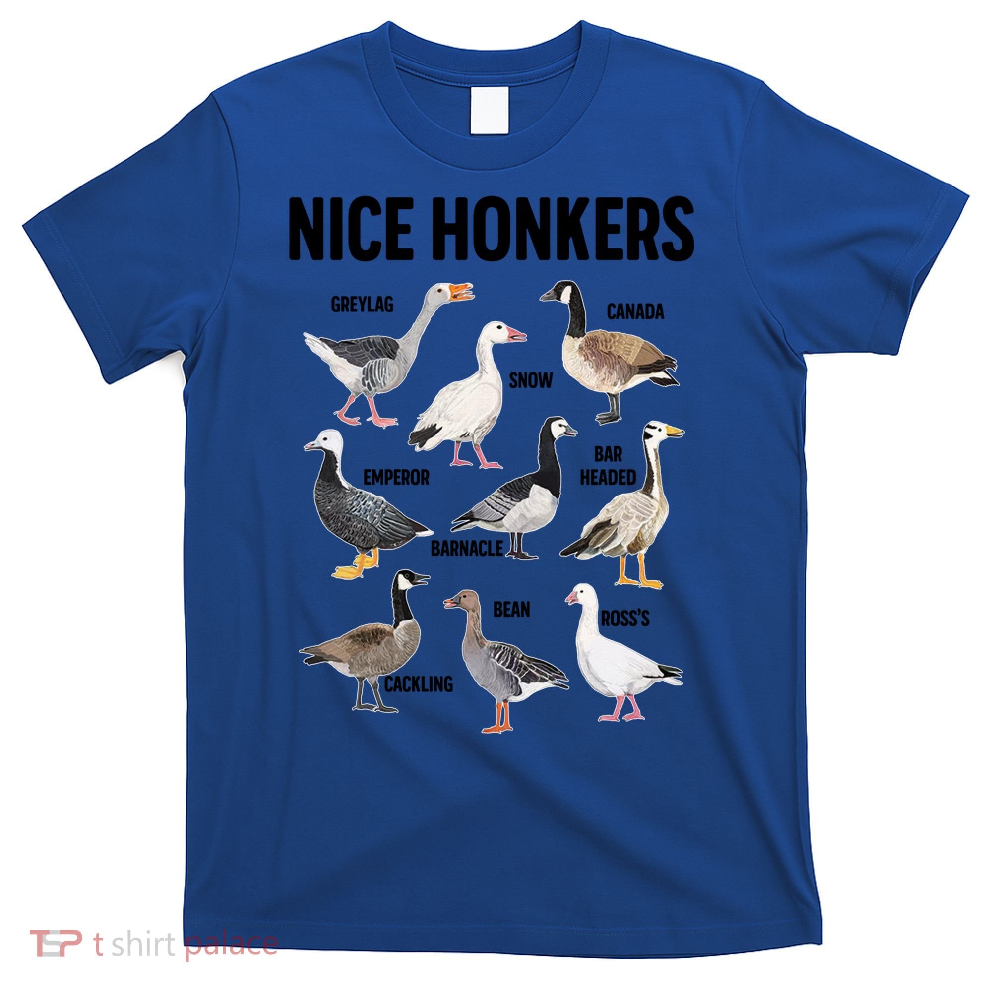 Nice Honker Pun Adult Joke Funny Bird Lover Birdwatcher Gift T-Shirt