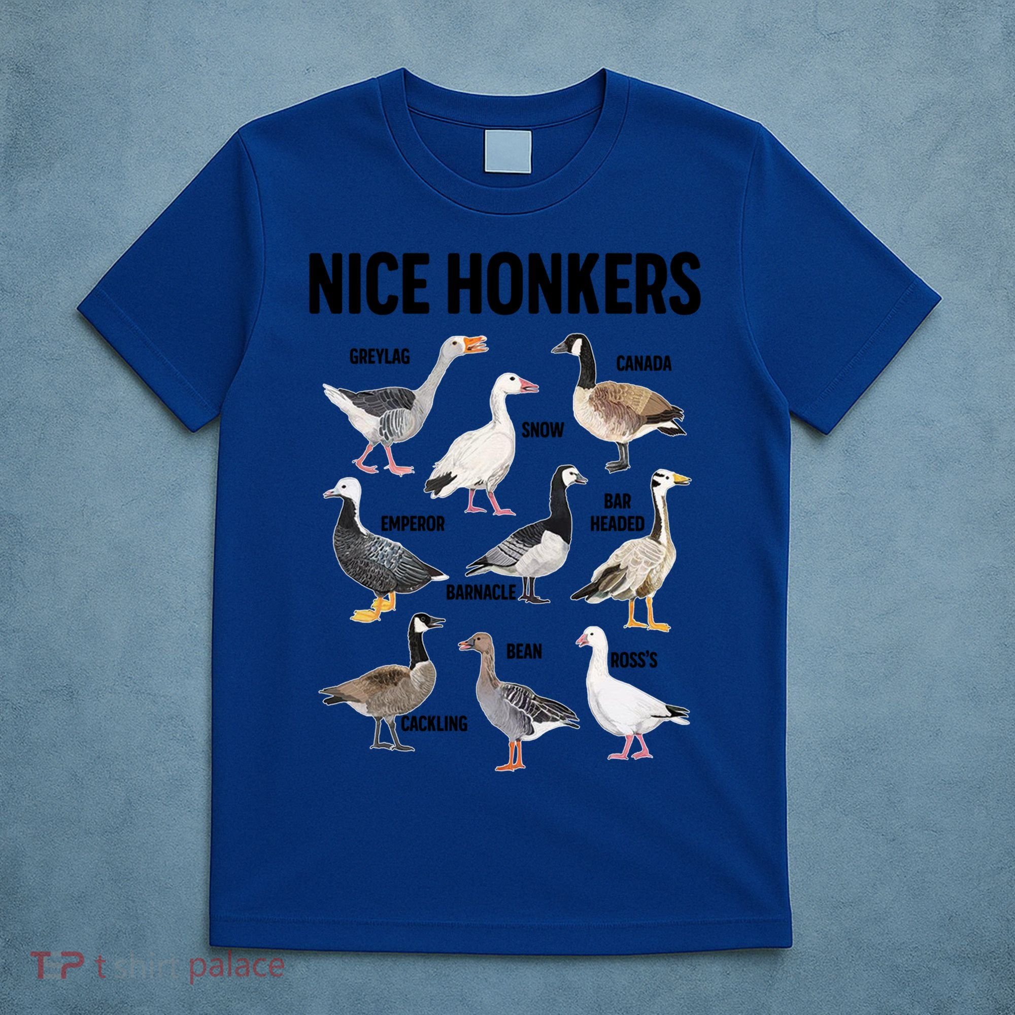 Nice Honker Pun Adult Joke Funny Bird Lover Birdwatcher Gift T-Shirt