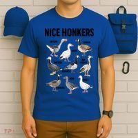 Nice Honker Pun Adult Joke Funny Bird Lover Birdwatcher Gift T-Shirt thumb 6