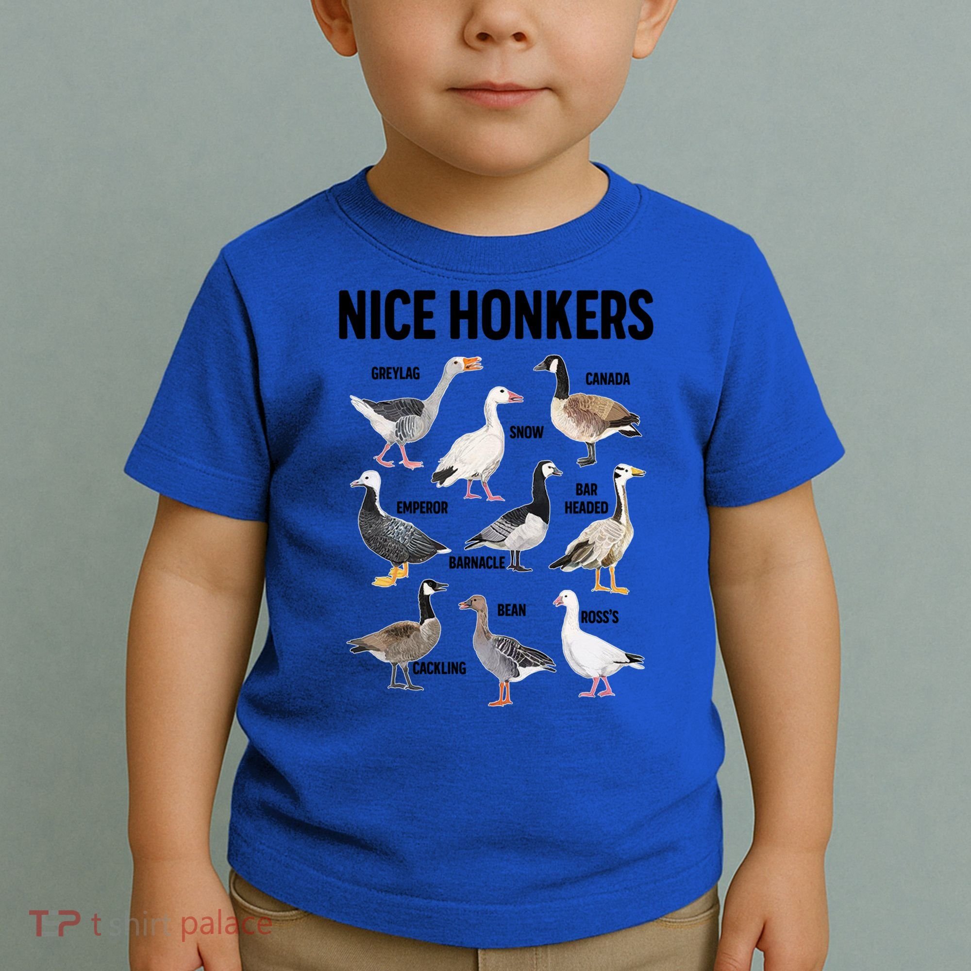 Nice Honker Pun Adult Joke Funny Bird Lover Birdwatcher Gift Toddler T-Shirt