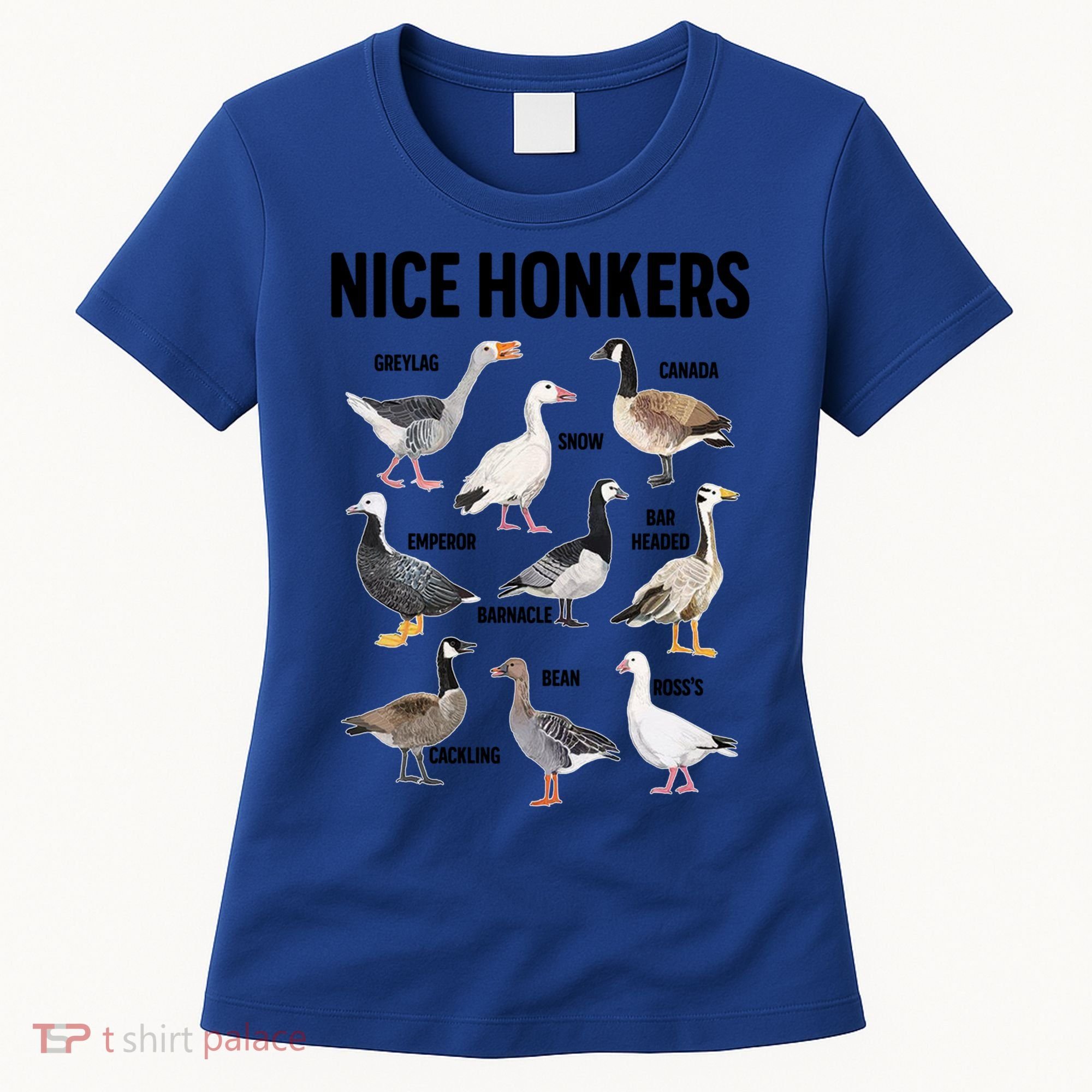 Nice Honker Pun Adult Joke Funny Bird Lover Birdwatcher Gift Women's T-Shirt
