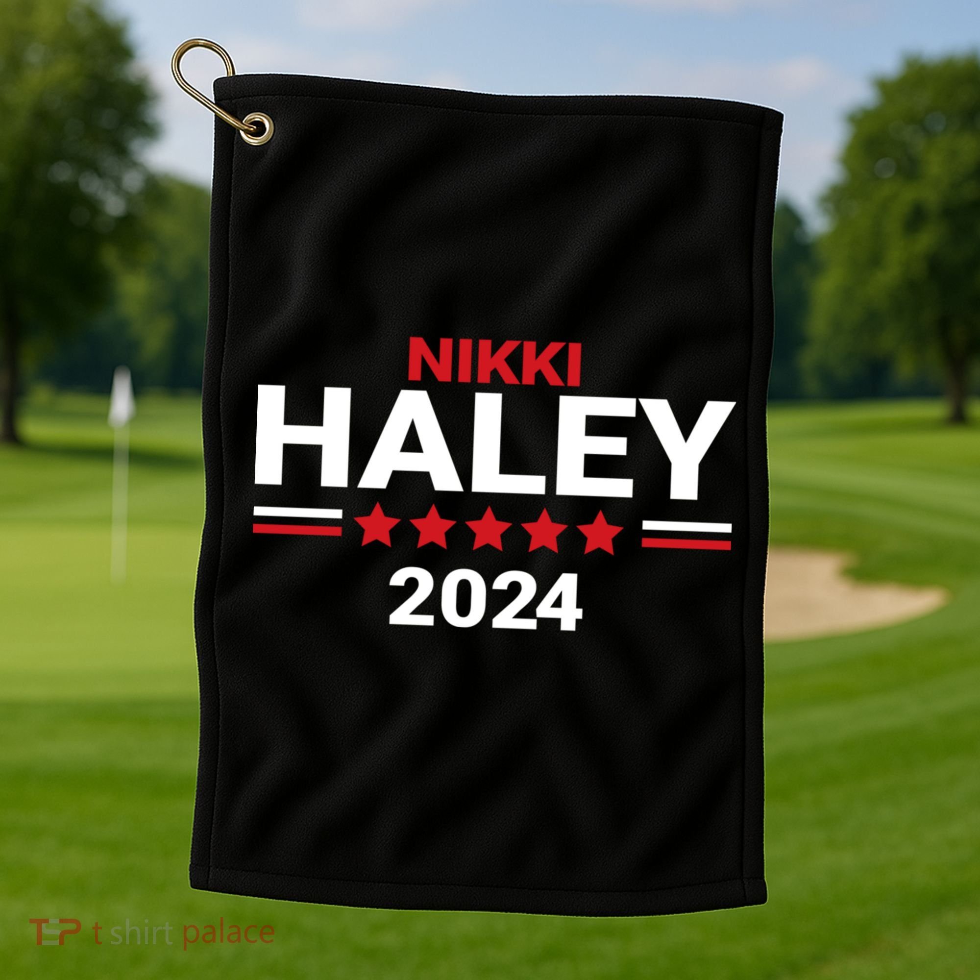Haley For President 2024 Campaign Golf Towel