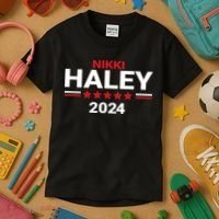Haley For President 2024 Campaign Kids T-Shirt thumb 3